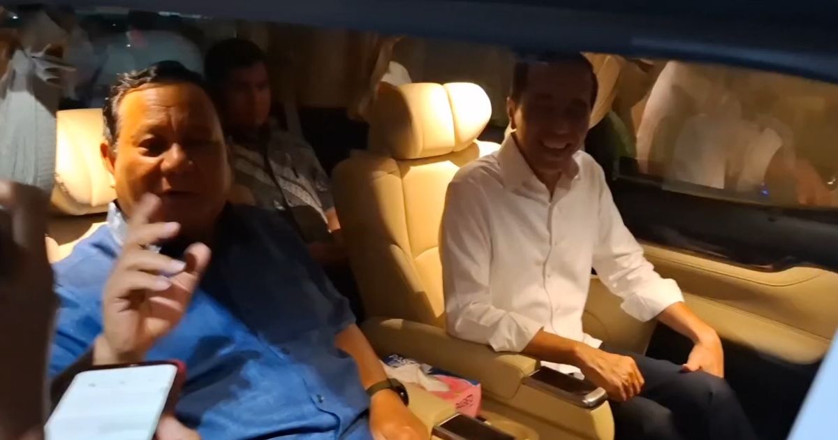 Momen Prabowo Makan Bareng Jokowi di Wedangan Semar, Ada Cagub Jateng Ahmad Luthfi dan Cawalkot Solo Respati Ardi