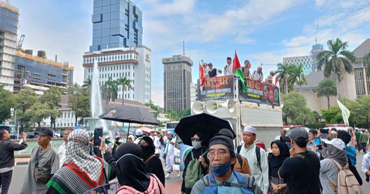 Jalan Medan Merdeka Barat ke Arah Istana Negara Ditutup Sementara Imbas Reuni 411