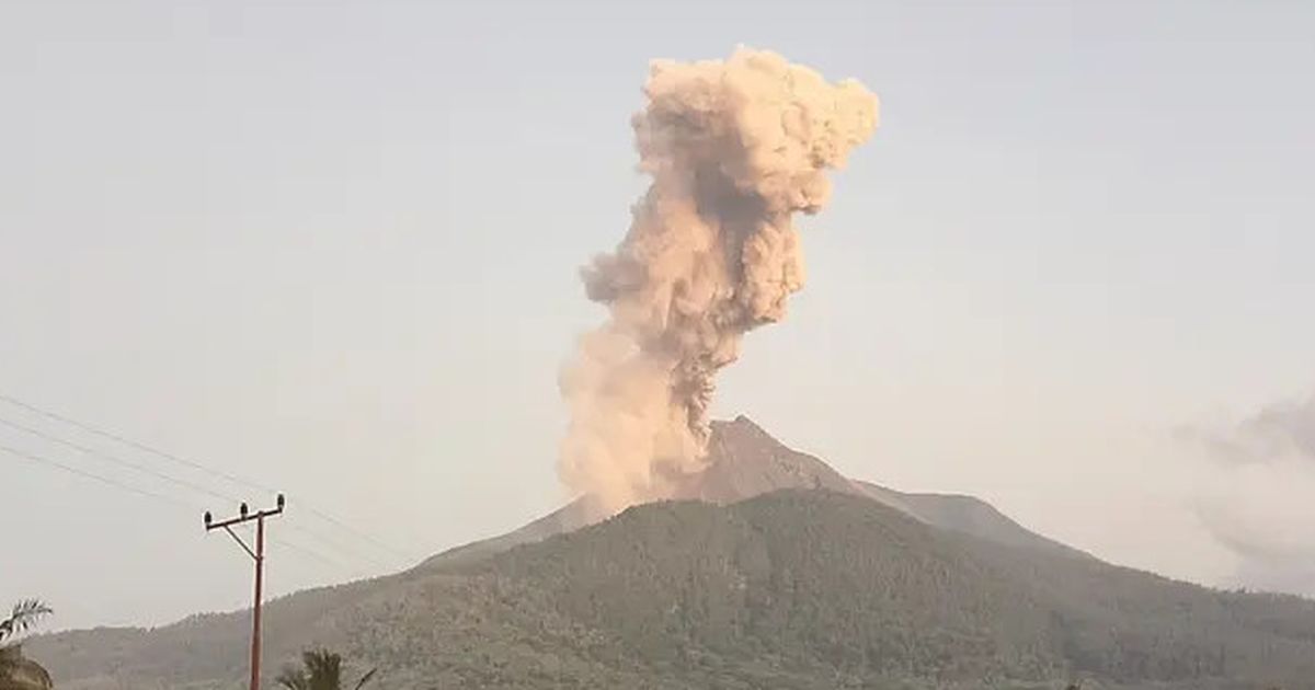 2.650 Korban Letusan Gunung Lewotobi Laki-Laki Tersebar di Empat Titik Pengungsian