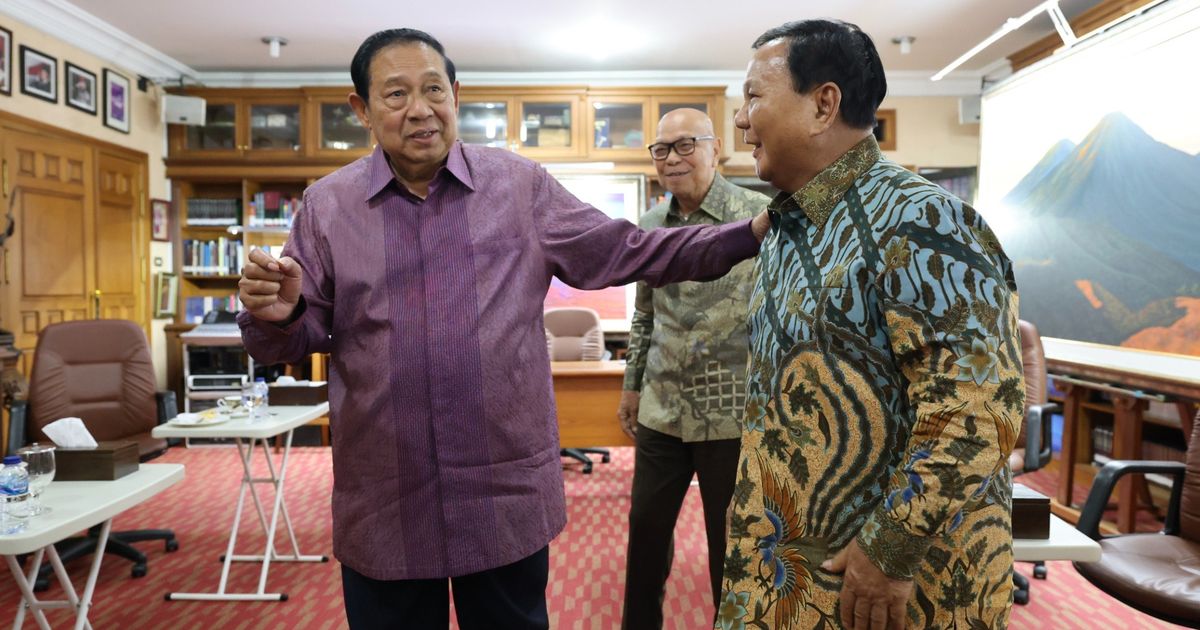 Dasco Blak-Blakan Ungkap Isi Pertemuan Prabowo SBY setelah Kunjungi Jokowi