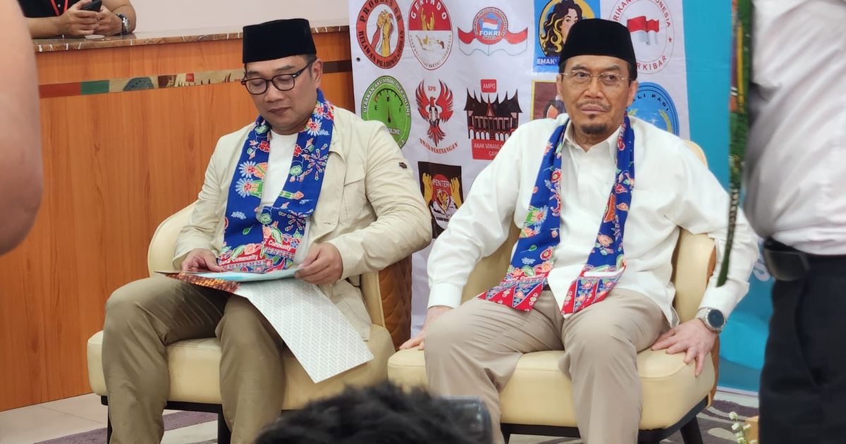 Ridwan Kamil Ungkap Kondisi Mesin Partai KIM Plus Usai Elektabilitasnya Disalip Pramono