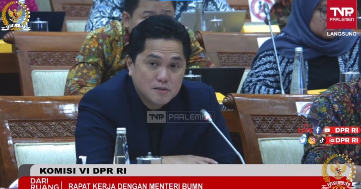 Erick Thohir Ulurkan Tangan Tagih RUU BUMN ke DPR, Singgung Hadirnya BPI Danantara