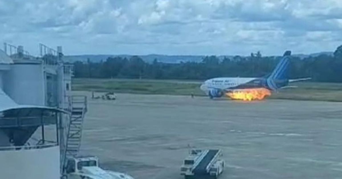 Trigana Air Percikkan Api di Bandara Sentani, 4 Orang Terluka karena Lompat dari Jendela Darurat