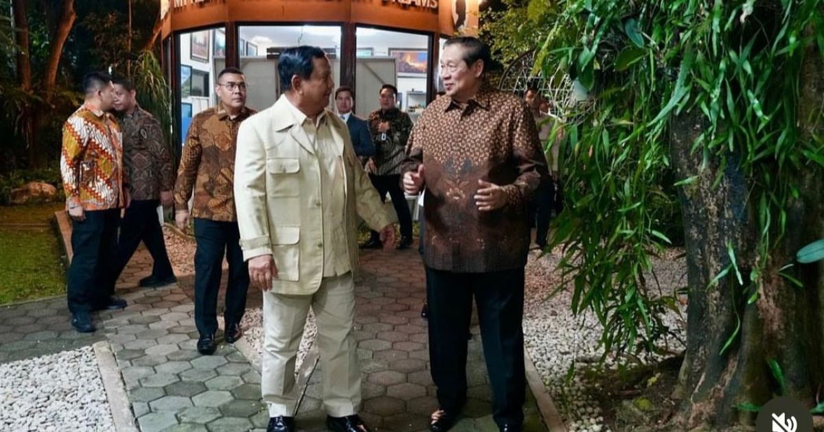 VIDEO: SBY Prabowo Bertemu Tertutup di Cikeas, AHY Bocorkan Isi Pembicaraan 