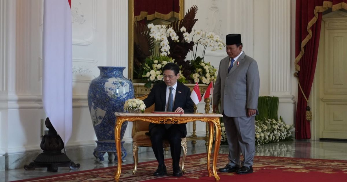 5 Komitmen Indonesia-Singapura Buah Pertemuan Presiden Prabowo & PM Lawrence, Singgung Wilayah Latihan Militer