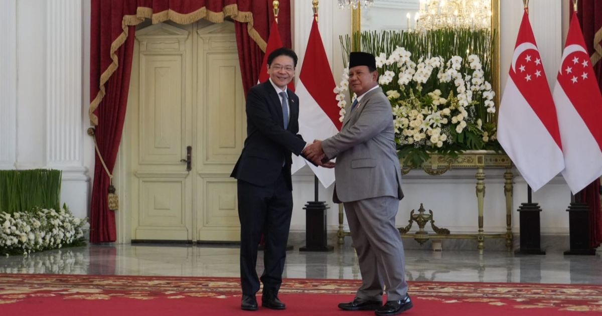 Prabowo Bahas Isu Strategis dengan PM Singapura, dari Pengaturan Wilayah Militer hingga IKN