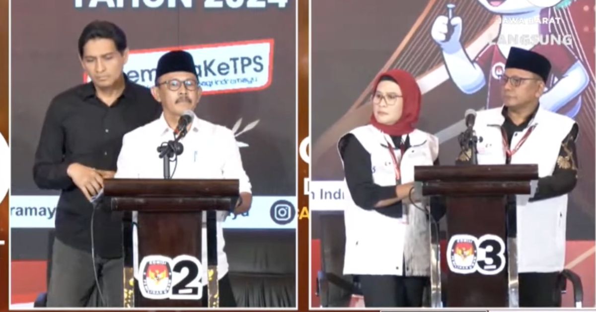 Panggung Debat Panas Nina Agustina vs Lucky Hakim, Saling Serang Sampai Sindir ‘Bupati Bukan Raja’