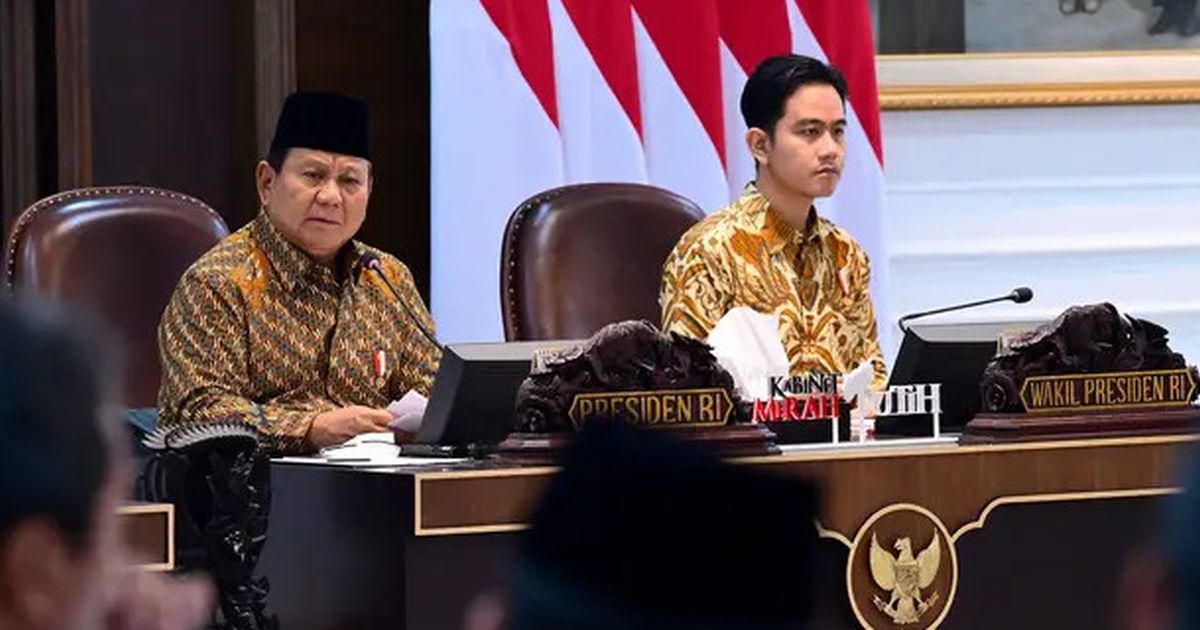 Arahan Prabowo di Sidang Kabinet: Jangan Ragu Tindak Judi Online, Narkoba, dan Korupsi