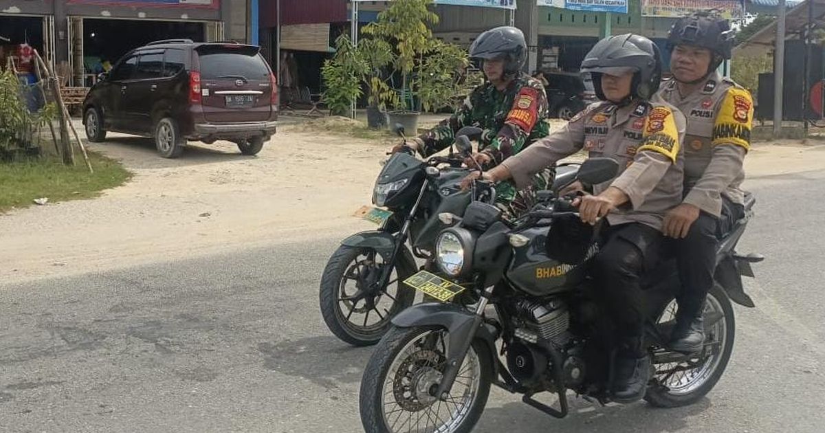 Pastikan Suasana Aman Selama Pilkada, Polisi Lakukan Patroli ke Pedesaan