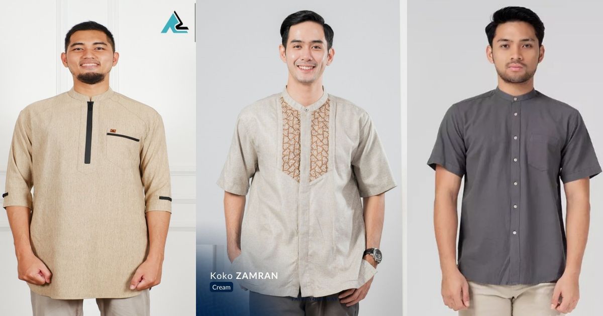 5 Tren Baju Koko Pria untuk Lebaran 2025, Siap Sambut Idul Fitri dengan Tampan dan Elegan