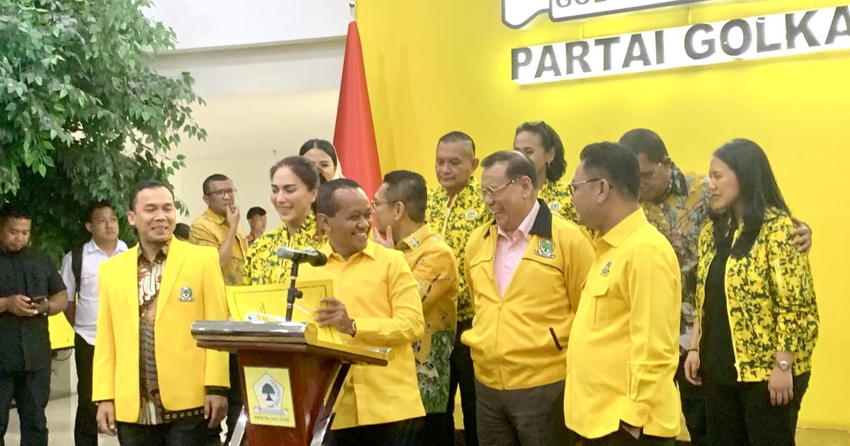 Jawaban Tegas Bahlil soal Jokowi & Gibran Tak Masuk Kepengurusan Partai Golkar