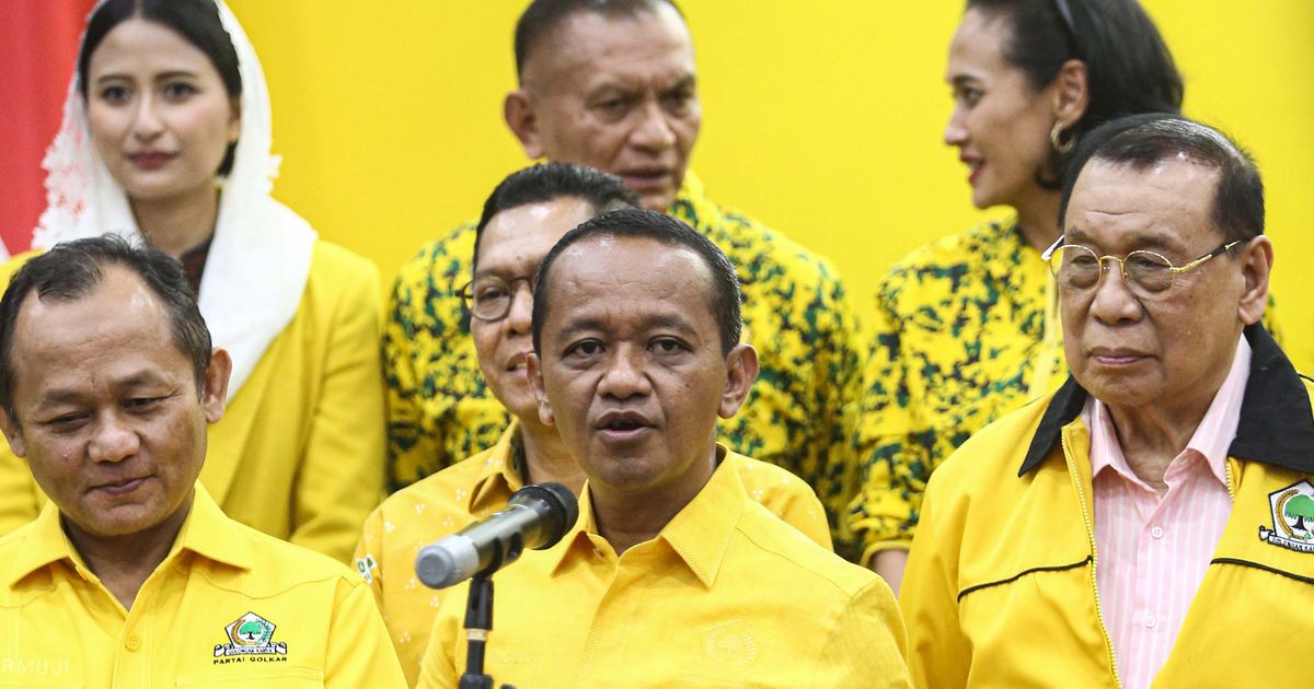 VIDEO: Ini Susunan Lengkap Pengurus Baru Golkar Diumumkan Bahlil, Ada Jokowi & Gibran?