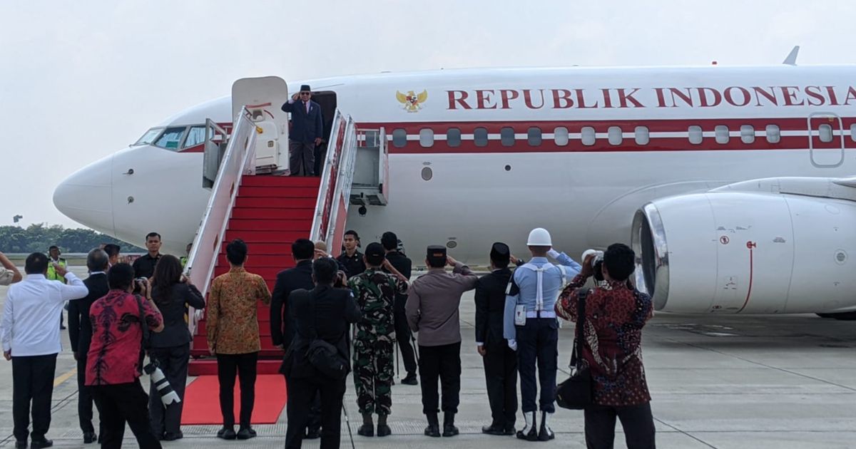 Berangkat ke Luar Negeri, Prabowo Percaya Gibran dan Kabinet Jalankan Pemerintahan dengan Baik