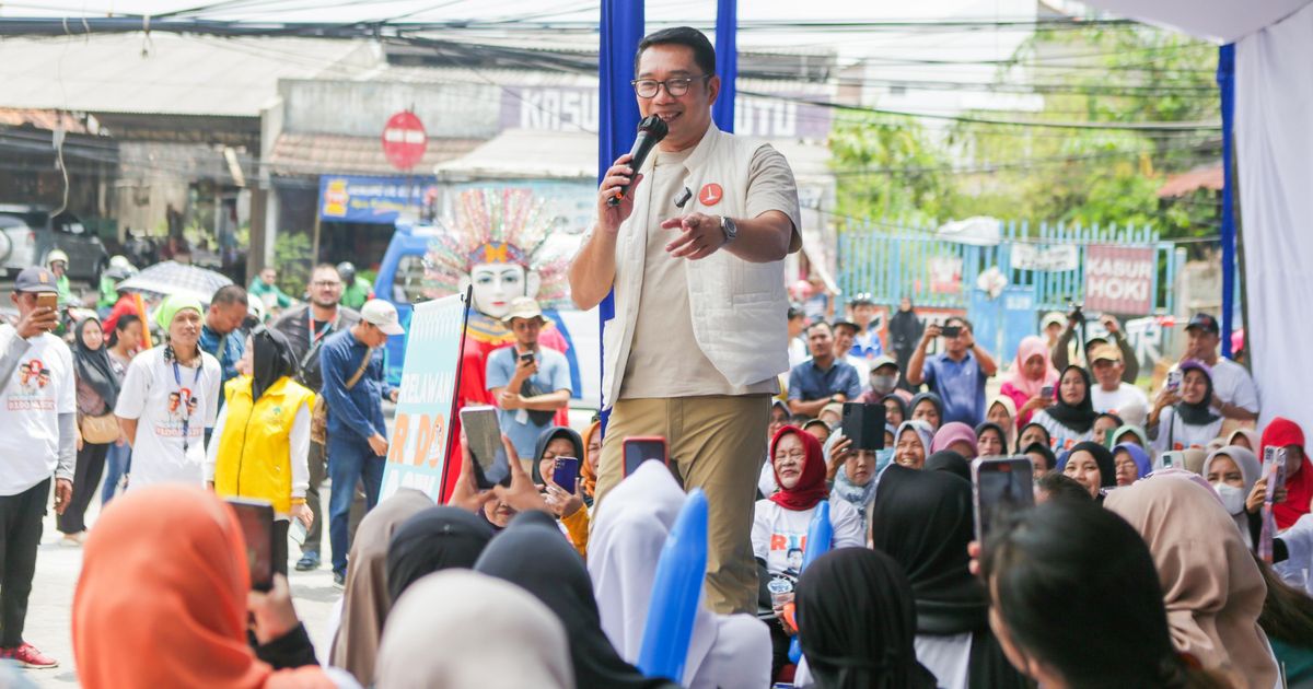 RK Jawab Keresahan Warga Pulo Gadung soal Penggusuran: Saya Menang Dulu, Kalau Menang Orang Lain Nanti Digusur