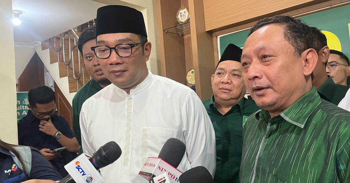 Ridwan Kamil Klaim KIM Solid Usai Sambangi DPW PKB Jakarta