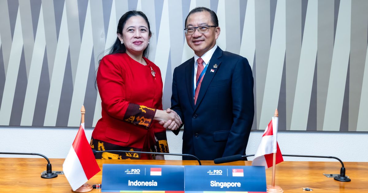 Bertemu Ketua Parlemen Singapura, Puan Maharani Bahas Kerja Sama Bilateral