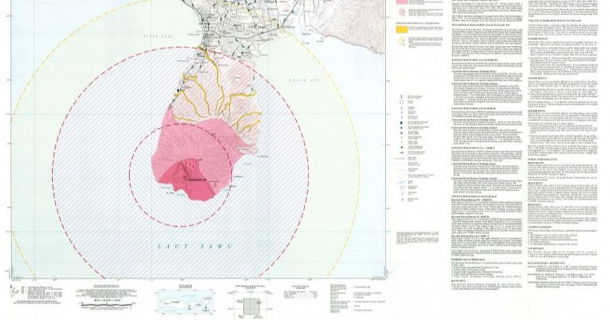 Gunung Iya Berstatus Siaga, Masyarakat Diminta Antisipasi Tsunami Jika Erupsi