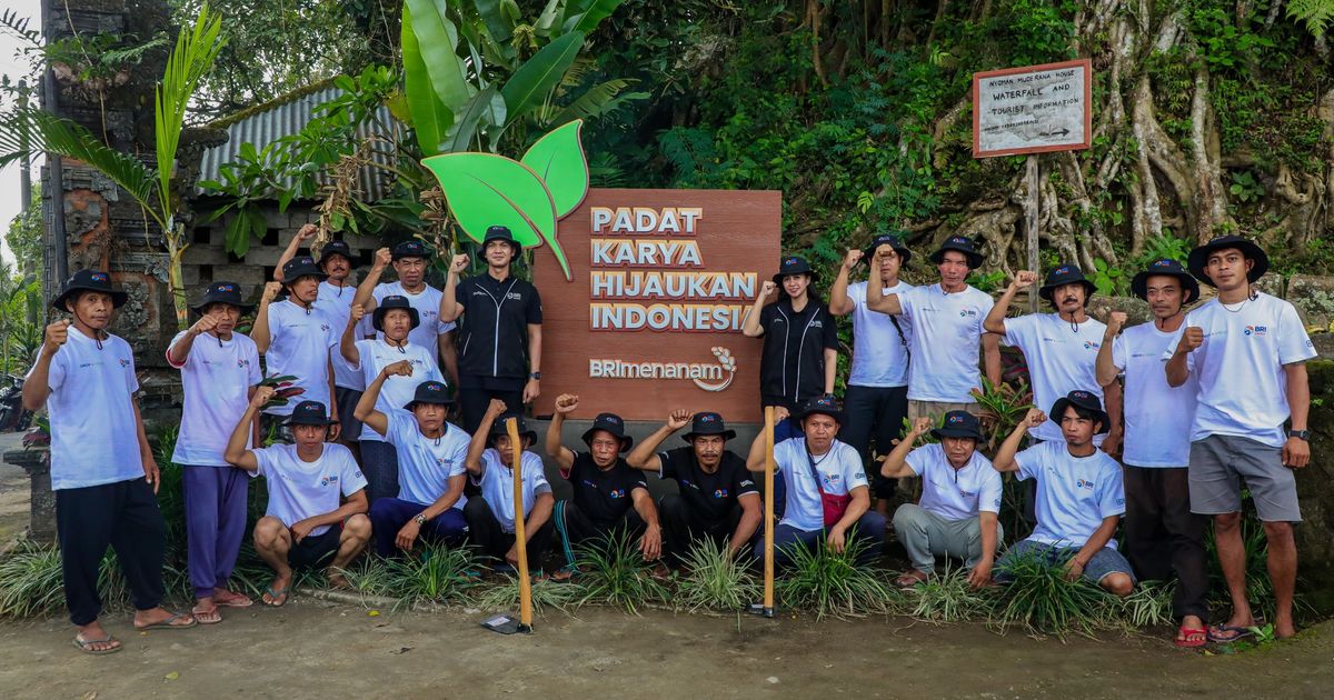 Peringati Hari Menanam Pohon, BRI Tanam 5.000 Bibit Pohon Produktif di Desa Kutuh Bali