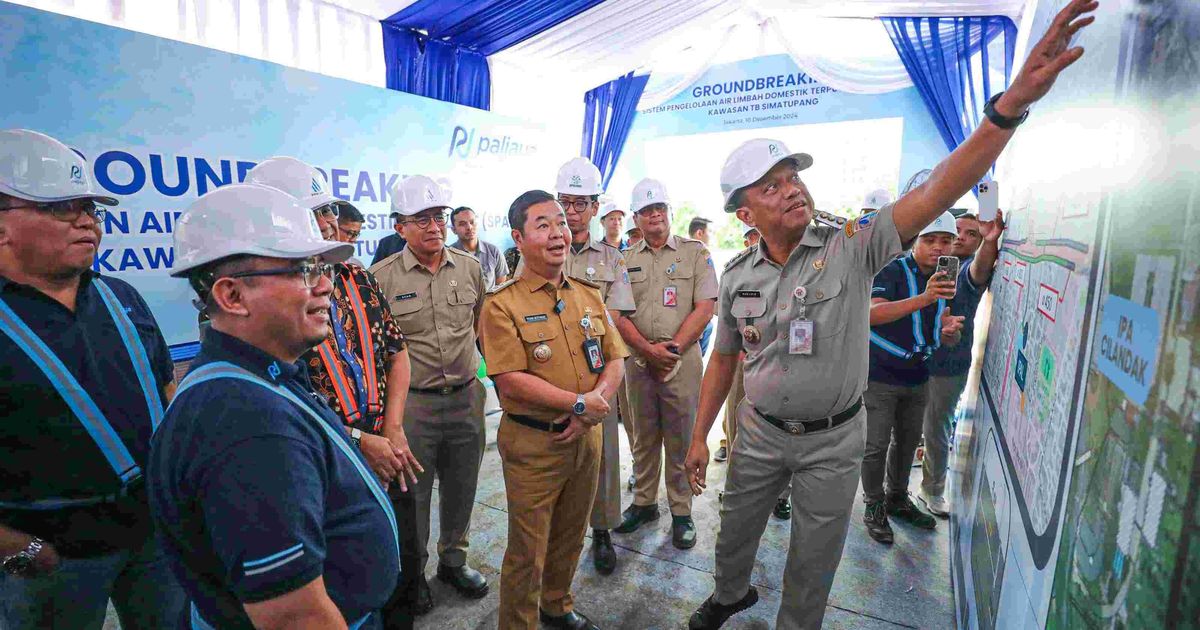 Pemprov Jakarta Mulai Bangun Sistem Pengolahan Air Limbah di Kawasan TB Simatupang