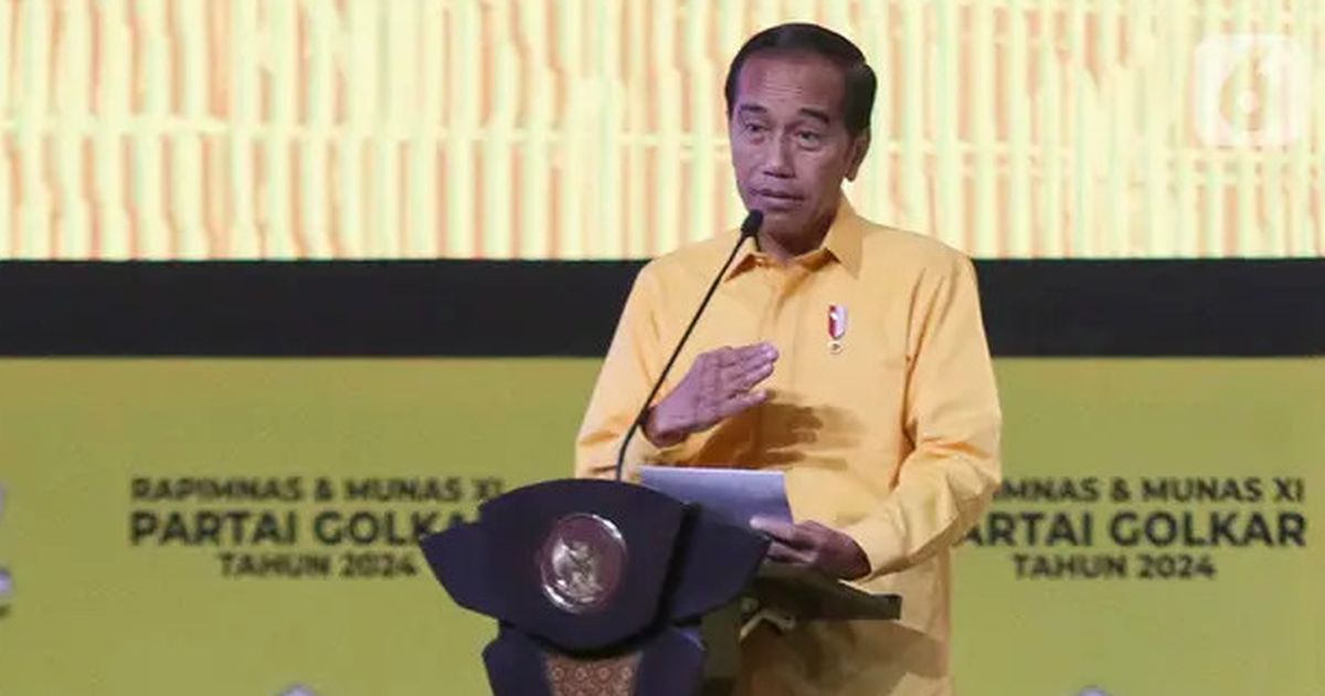 Jokowi Dijadwalkan Hadiri Puncak HUT Golkar, Diumumkan Gabung 'Beringin'?