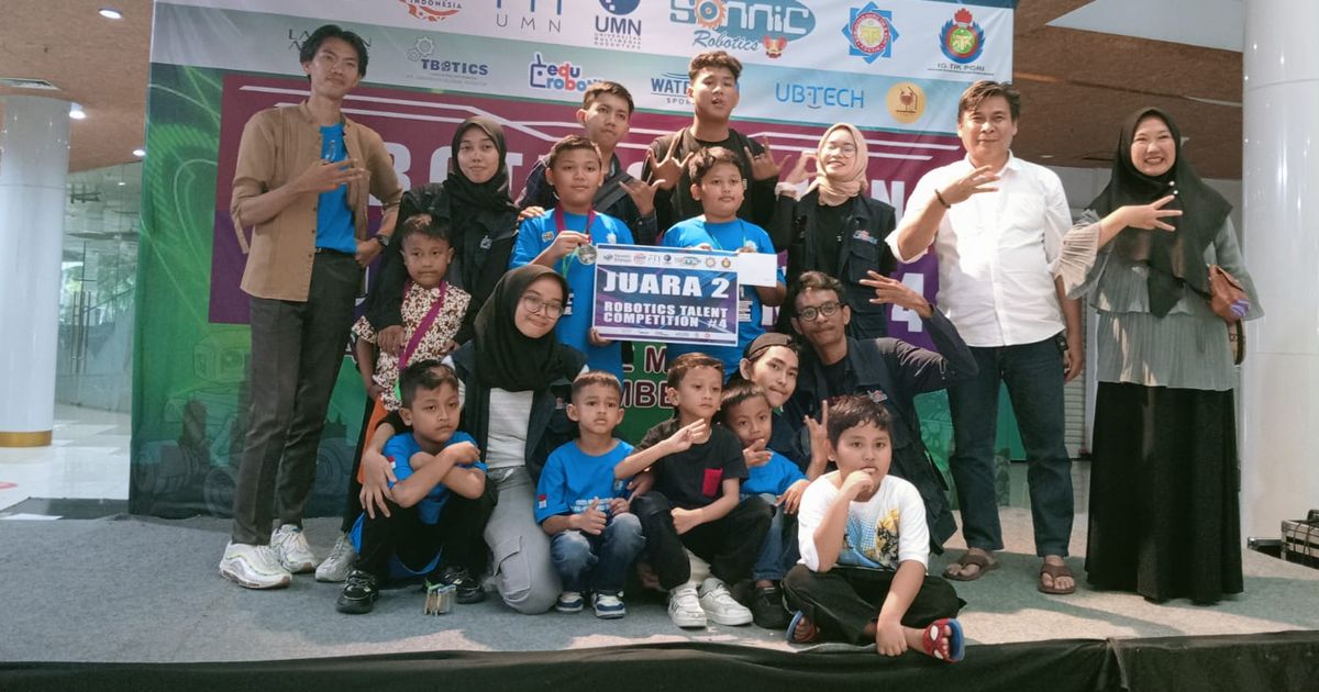 Bangga! Siswa Madrasah Asal Bogor Ini Juara II Kompetisi Robotik Nasional