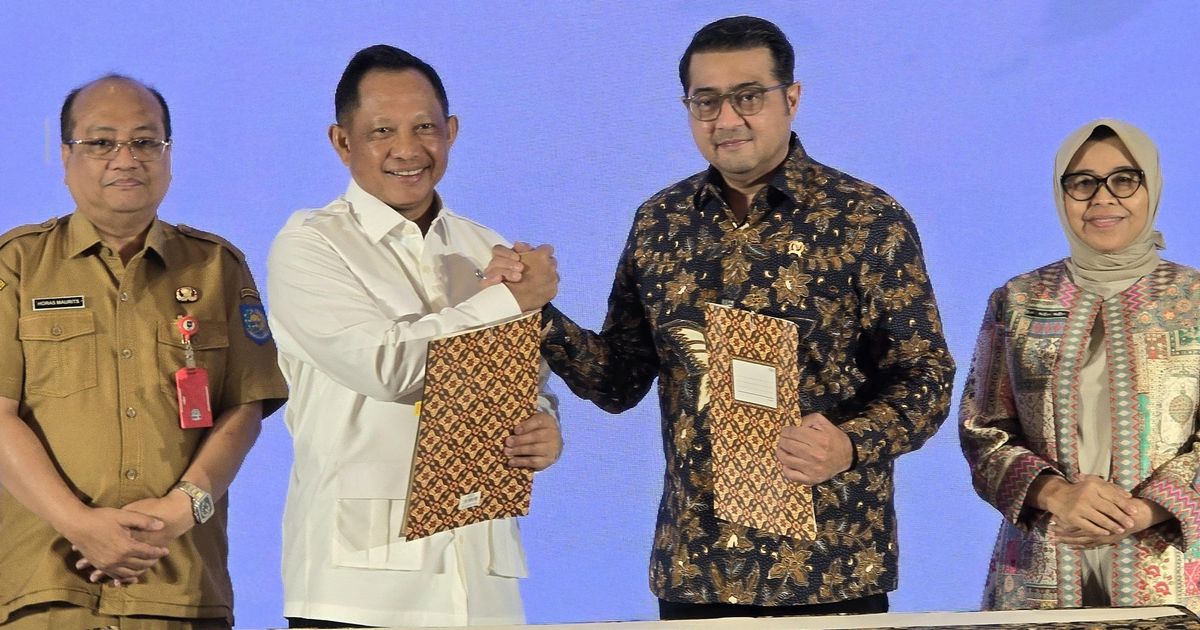 Menekraf dan Mendagri Tanda Tangani Keputusan Kerja Sama Pengembangan Ekonomi Kreatif