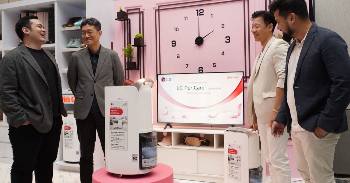 LG Indonesia Perkenalkan Dehumidifier Terbaru, Segini Harga dan Keunggulannya