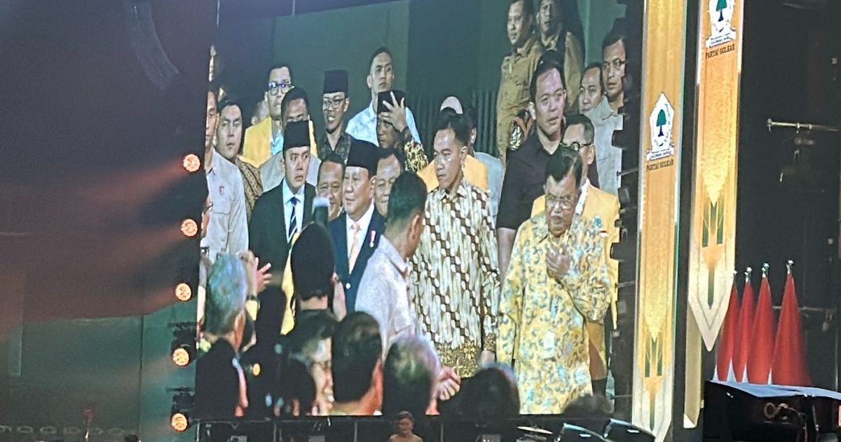 Masih Panas Gara-Gara Dualisme Ketum PMI, JK & Agung Laksono Tak Tegur Sapa di HUT ke-60 Partai Golkar