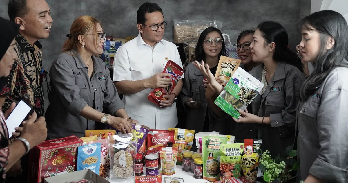 Kunjungi Gerai Oleh-Oleh Khas Manado, Mendag Budi Santoso: Kita Perkuat Daya Saing Produk UMKM