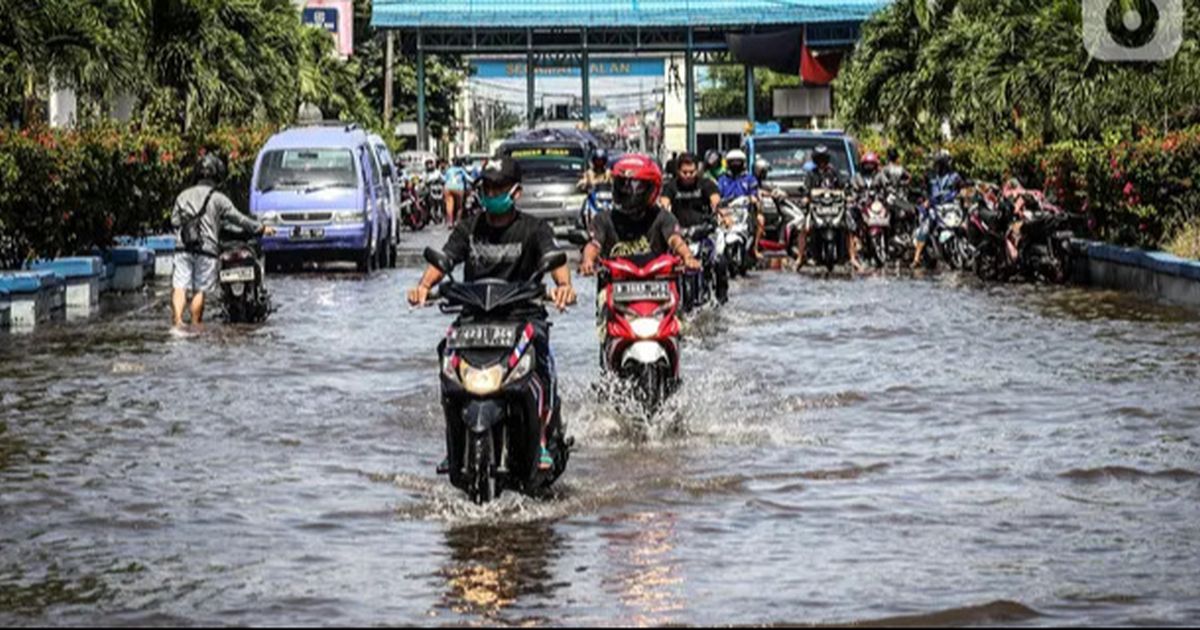 Ini Sebaran Wilayah di Jakarta Utara yang Terendam Banjir Rob