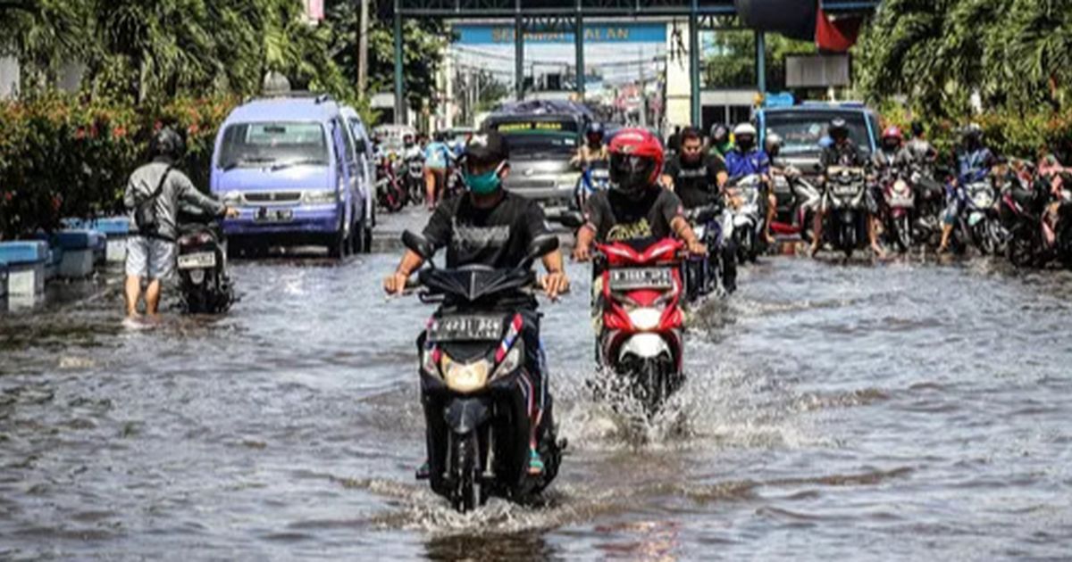 Banjir Rob Landa Wilayah Pesisir Utara Jakarta, Sembilan RT dan Satu Ruas Jalan Tergenang