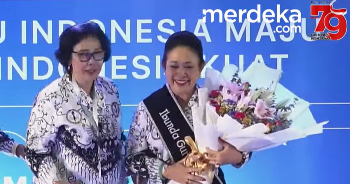 VIDEO: Titiek Soeharto Mendadak Pidato Tanpa Teks, Dinobatkan PGRI Jadi 'Ibunda Guru Indonesia'