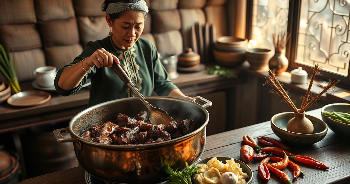 Cara Masak Rendang Daging Sapi yang Lezat dan Empuk