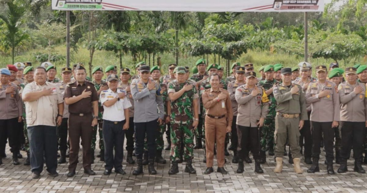 Pengamanan Pilkada Siak Jadi Role Model di Riau, Polri dan TNI Gelar Evaluasi