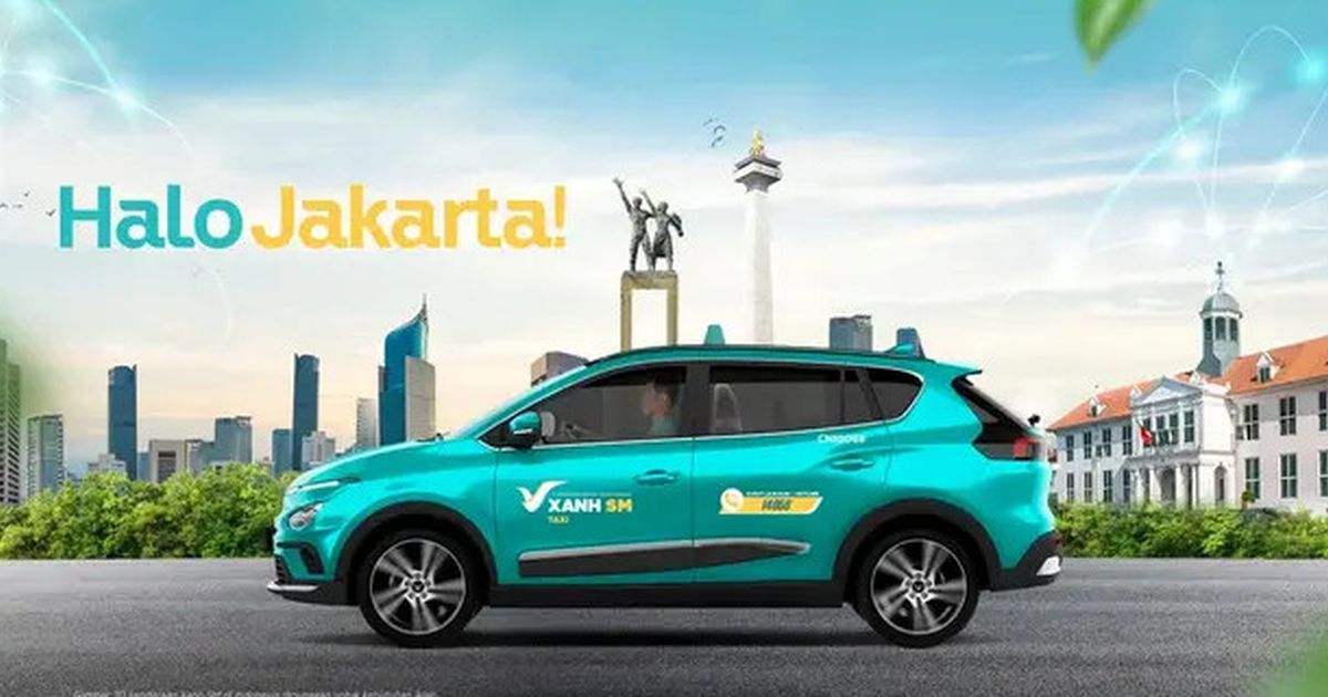 Taksi Vietnam Diam-Diam Beroperasi di Jakarta, Menhub Akhirnya Buka Suara