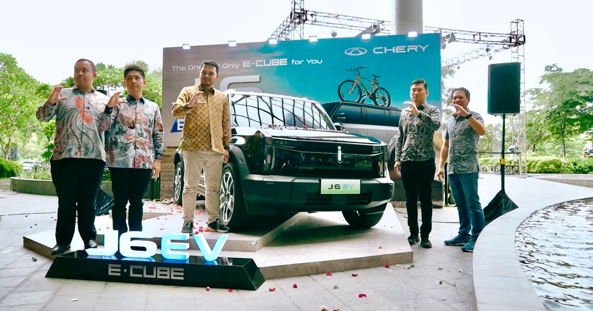 Chery J6 SUV Listrik Offroad Pertama Indonesia Meluncur di Surabaya, Ini Spesifikasi dan Harganya