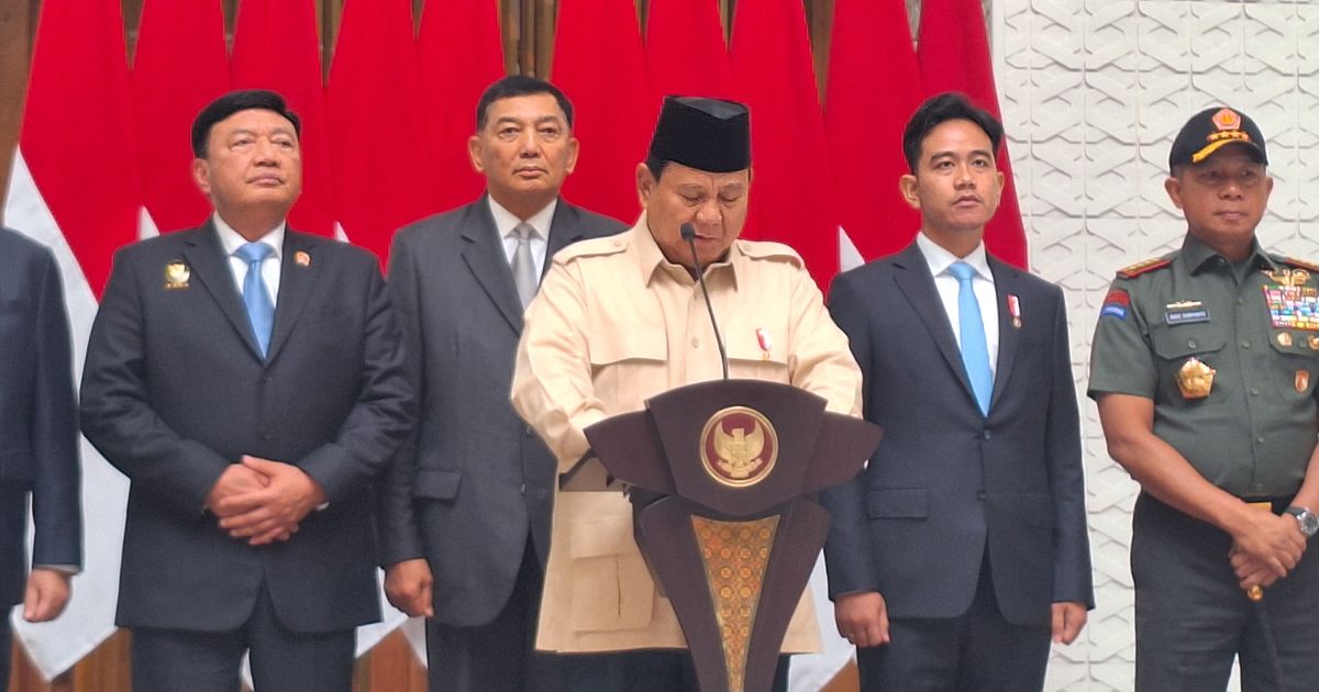 Kunjungan ke Mesir, Prabowo Tugaskan Gibran Jadi Plt Presiden