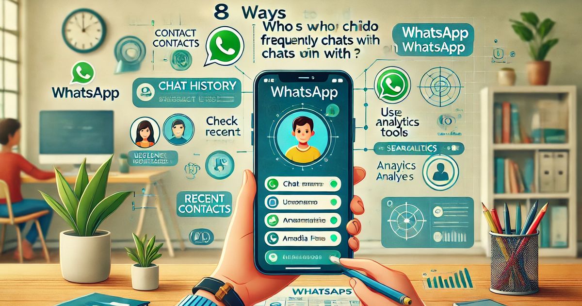 8 Cara Mengetahui Anak Sering Chat dengan Siapa di WhatsApp