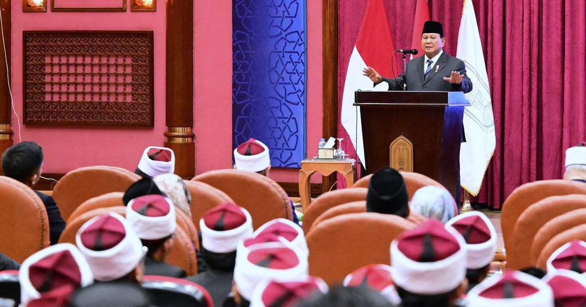 Prabowo Singgung Sosok Gus Dur di Hadapan Mahasiswa Indonesia di Al-Azhar Mesir