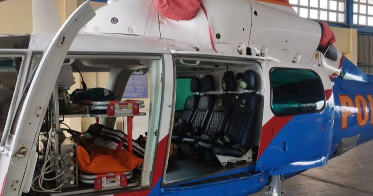 Polri Siapkan Ambulans Udara untuk Kondisi Darurat saat Mudik Natal dan Tahun Baru