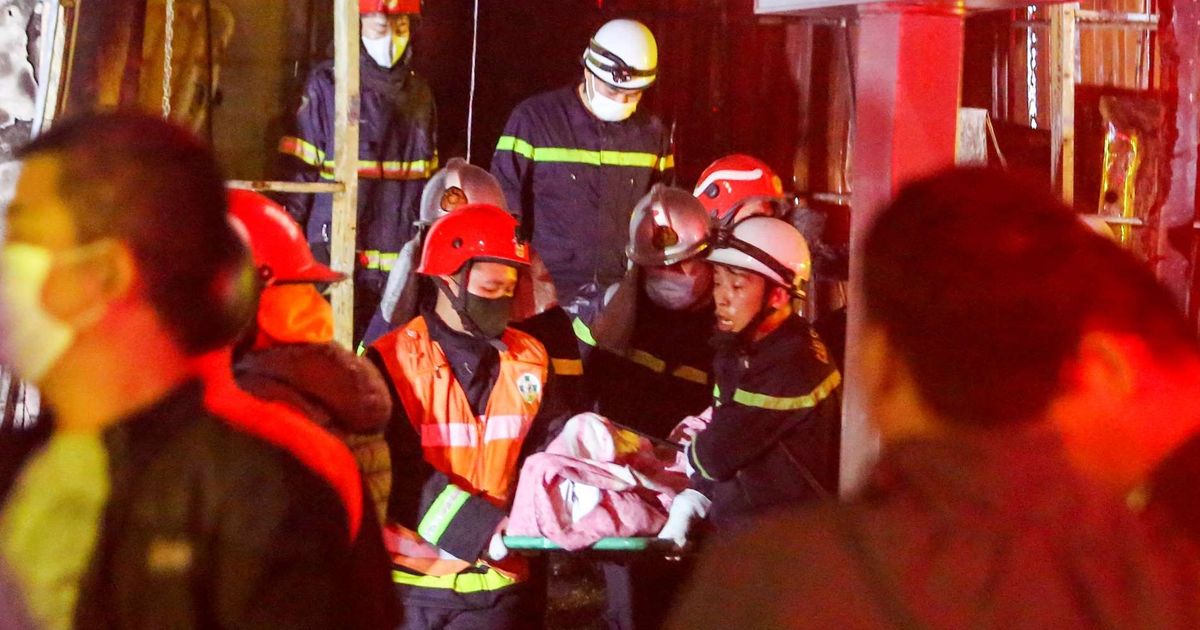 FOTO: Tragedi Maut Bar Karaoke Vietnam, 11 Orang Tewas Terpanggang Akibat Kebakaran yang Diduga Disengaja