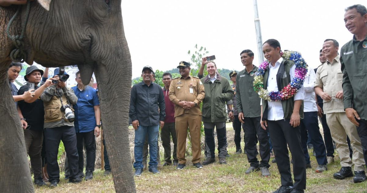 Dihadiri Edhy Prabowo, Menhut Cek Lahan Presiden Prabowo untuk Konservasi Gajah di Aceh