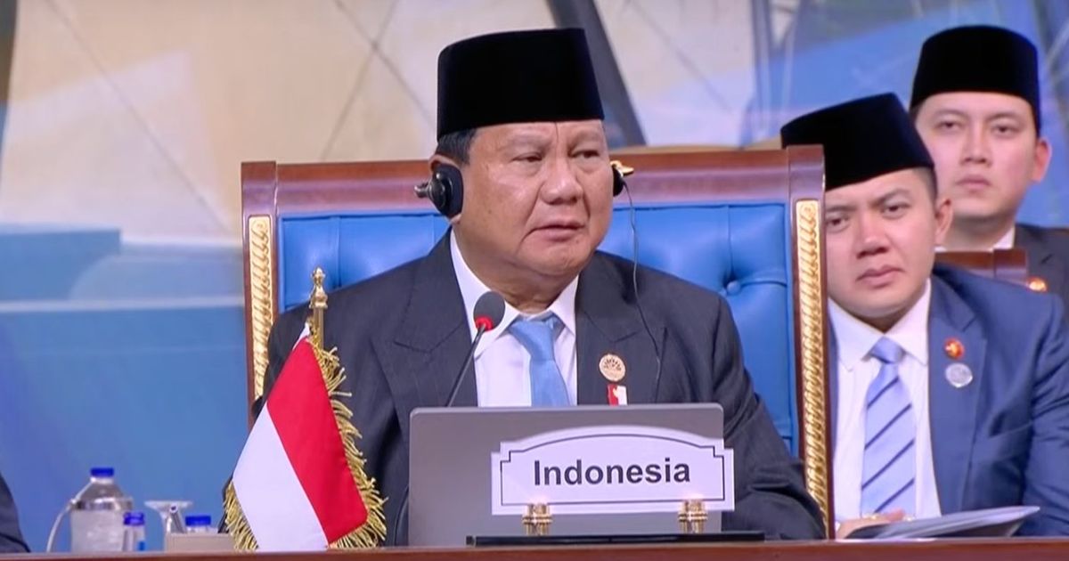 Pidato Keras Prabowo di Depan Negara Muslim Dunia: HAM Bukan untuk Orang Muslim, Ini Menyedihkan