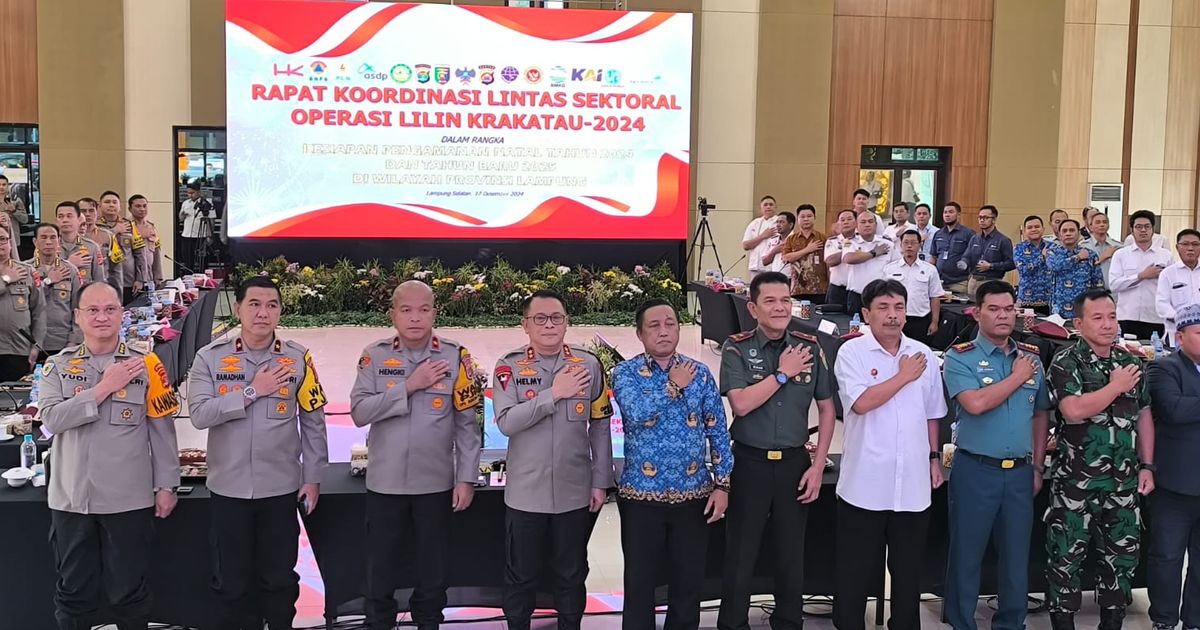 Operasi Lilin Krakatau 2024: Sinergi Maksimal Amankan Nataru di Lampung