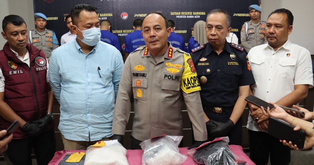 Kesal Upah Tak Sesuai, Pemuda di Aceh Bawa Kabur Sabu punya Bandar Thailand buat Dijual & Dipakai