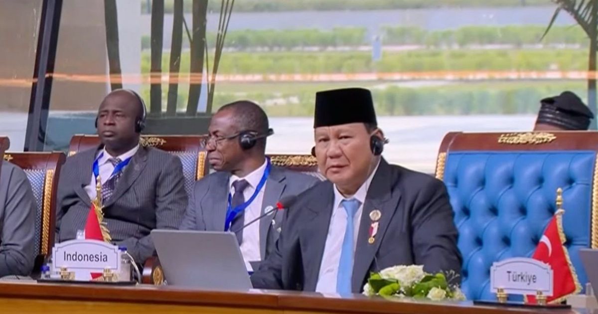 VIDEO: Prabowo Bikin Pemimpin Dunia KTT D8 Terdiam, Berapi-api Berani Ungkap Konflik di Negara Islam