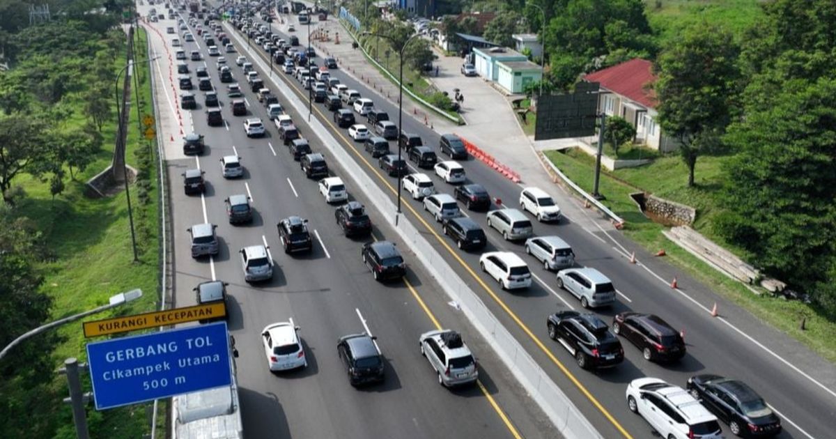 Pemberlakukan Contraflow di Tol Cikampek KM 50-65 Dihentikan, Ini Alasannya