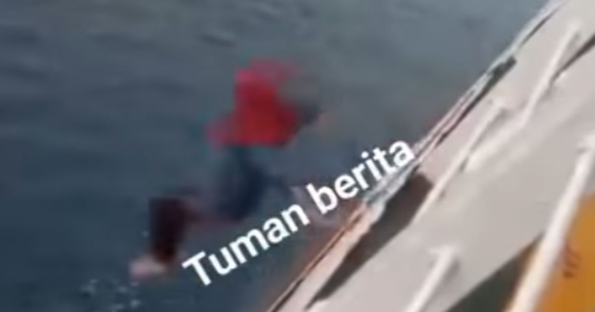 Viral Wanita Lompat dari Kapal di Selat Bali, Nasibnya Berakhir di Kantong Mayat