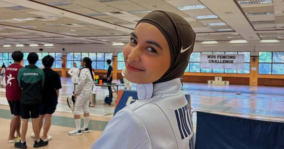 Potret Keren Cut Intan Tanding Anggar di NUS Competition 2024, Disorot Karena Sempat Jadi Korban KDRT Armor Toreador