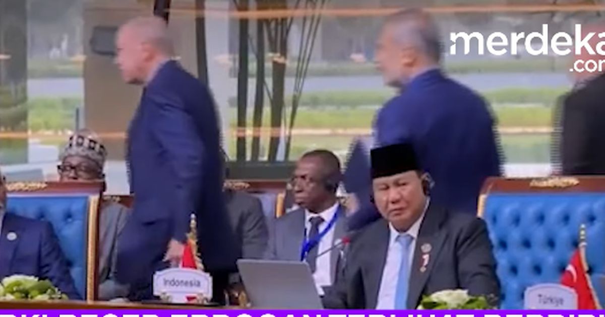 Erdogan Walk Out Saat Prabowo Pidato di KTT D-8, Begini Penjelasan Kemenlu